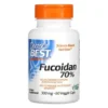 DOCTOR'S BEST Fucoidan 70% 300 mg 60 veg caps.