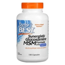 DOCTOR'S BEST Glukozamina + MSM OptiMSM 180 caps.