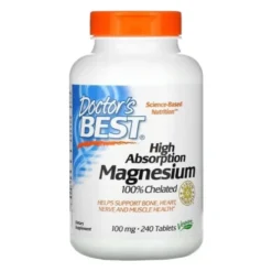 DOCTOR'S BEST High Absorption Magnesium 240 tabs.