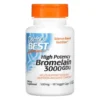 DOCTOR'S BEST High Potency Bromelain 3000GDU 500 mg 90 veg caps.