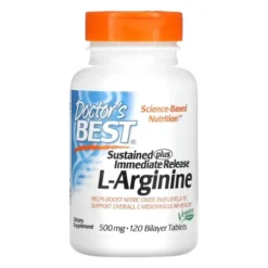 DOCTOR'S BEST L-Arginine Sus.+Immed. 500 mg 120 tabs.