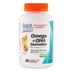 DOCTOR'S BEST Omega+DHA Citrus 90 gummies