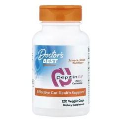 DOCTOR'S BEST PepZin GI® 120 veg caps.