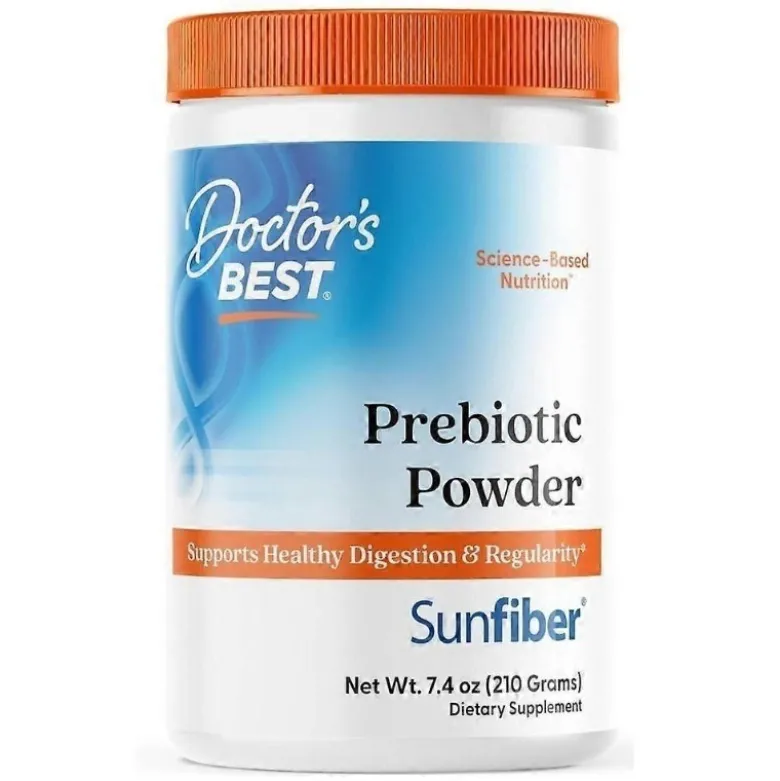 DOCTOR'S BEST Prebiotic Powder Sunfiber 210 g