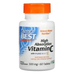 DOCTOR'S BEST Pure Way C-500 Sust. Rel. 60 tabs.