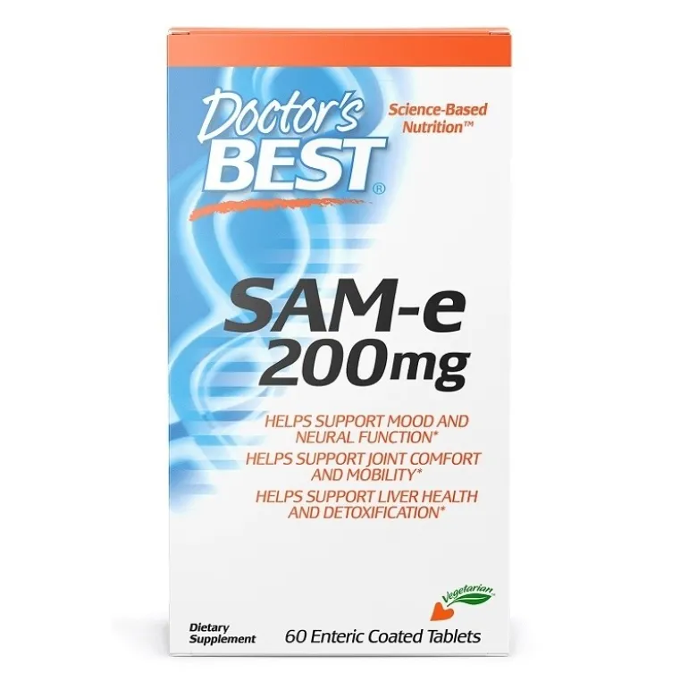 DOCTOR'S BEST SAMe 200 mg 60 tabs.