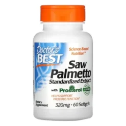 DOCTOR'S BEST Saw Palmetto 320 mg 60 softgels
