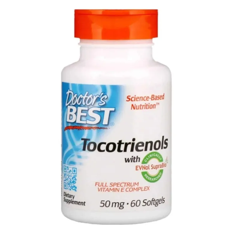 DOCTOR'S BEST Tocotrienols 50 mg 60 softgels