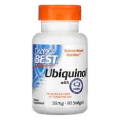 DOCTOR'S BEST Ubiquinol with Kaneka’s QH® 50 mg 90 caps.