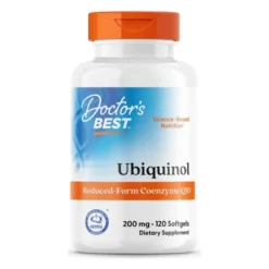 DOCTOR'S BEST Ubiquinol With Kaneka 200 mg 120 softgels