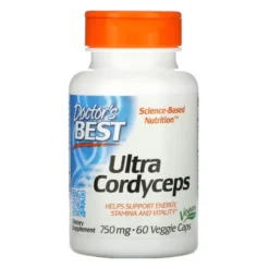 DOCTOR'S BEST Ultra Cordyceps 60 veg caps.