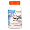 DOCTOR'S BEST Vein Support DiosVein and MenaQ7 60 veg caps.