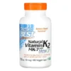 DOCTOR'S BEST Vitamin K2 MK-7 45mcg 180 veg caps.