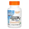 DOCTOR'S BEST Vitamin K2 MK-7 45mcg 60 veg caps.