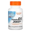DOCTOR'S BEST Witamina D3 2000IU 180 softgels