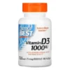 DOCTOR'S BEST Witamina D3 1000IU 180 softgels