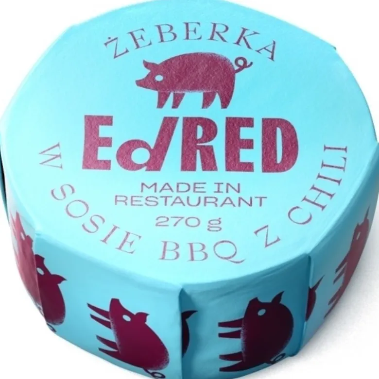 EDRED Żeberka w sosie BBQ z Chilli 270 g