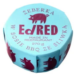 EDRED Żeberka w sosie BBQ ze Śliwką 270 g