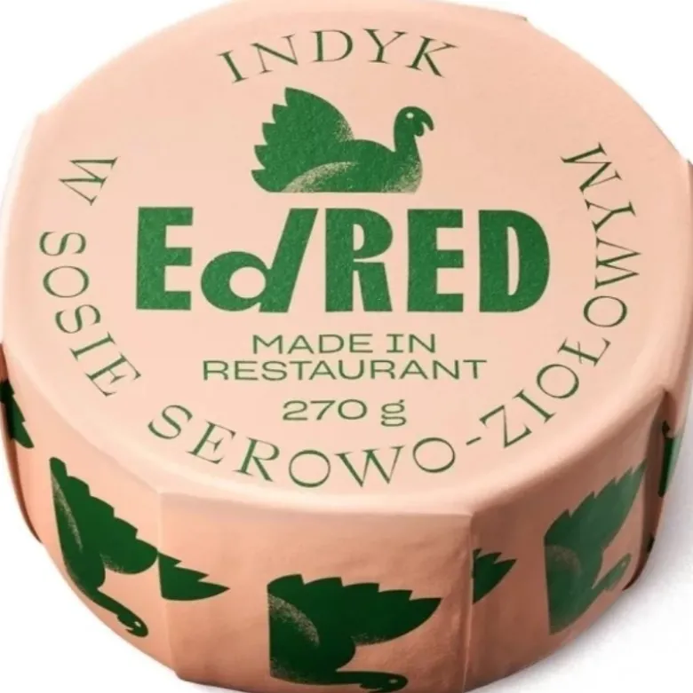 EDRED Indyk w Sosie Serowo Ziołowym 270 g