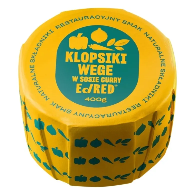 EDRED Klopsiki Vege w Sosie Curry 400 g