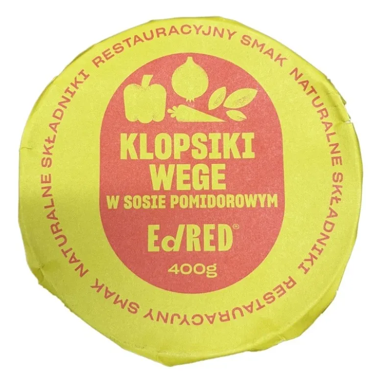 EDRED Klopsiki Vege w Sosie Pomidorowym 400 g