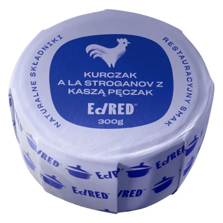 EDRED Kurczak A La Stroganov z Kaszą Pęczak 300 g