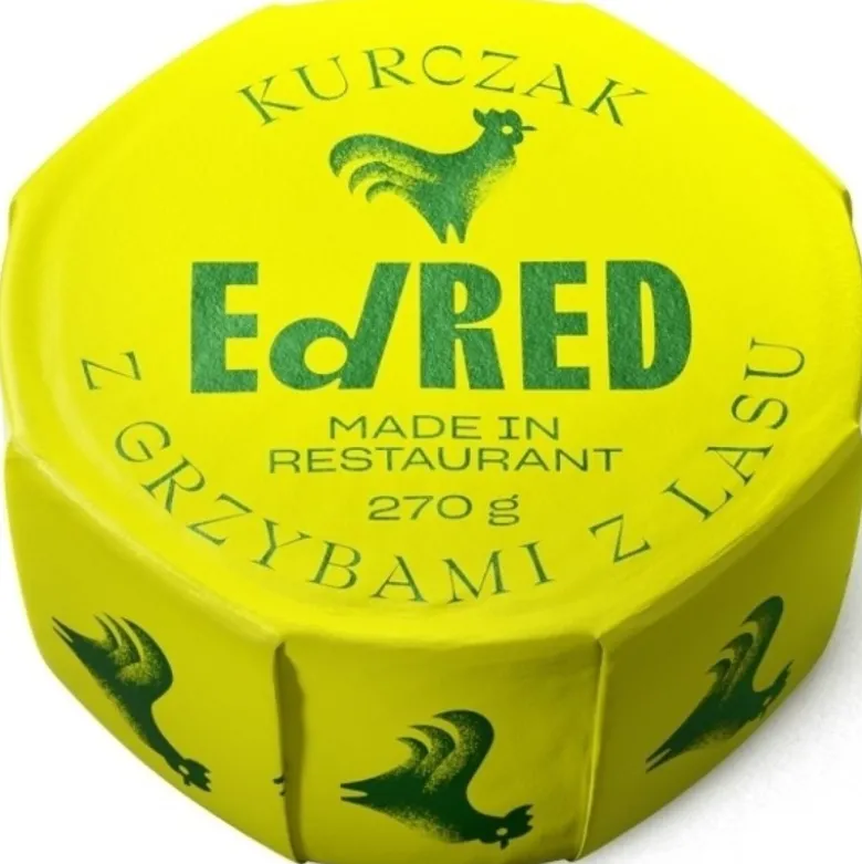 EDRED Kurczak z Grzybami z Lasu / Udko Kurczaka z Prawdziwkami 270 g