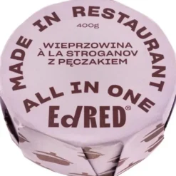 EDRED Wieprzowina A La Stroganov z Pęczakiem 400 g
