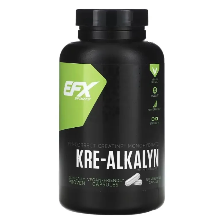 EFX Kre-Alkalyn EFX 120 veg caps.