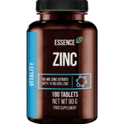 ESSENCE Cytrynian Cynku 15 mg 180 tabs.