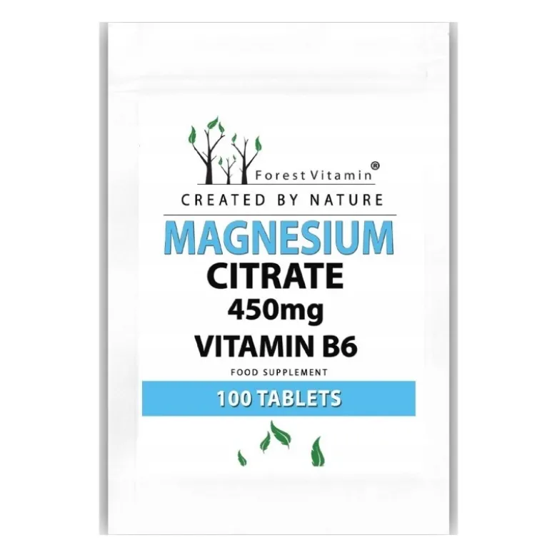 FOREST VITAMIN Magnez 450 mg 100 tabs.
