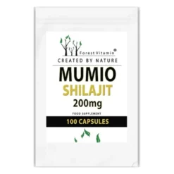 FOREST VITAMIN Mumio Shilajit 200 mg 100 caps.