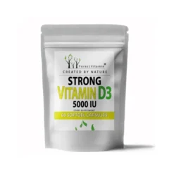 FOREST VITAMIN Strong Vitamin D3 5000 IU 60 softgels