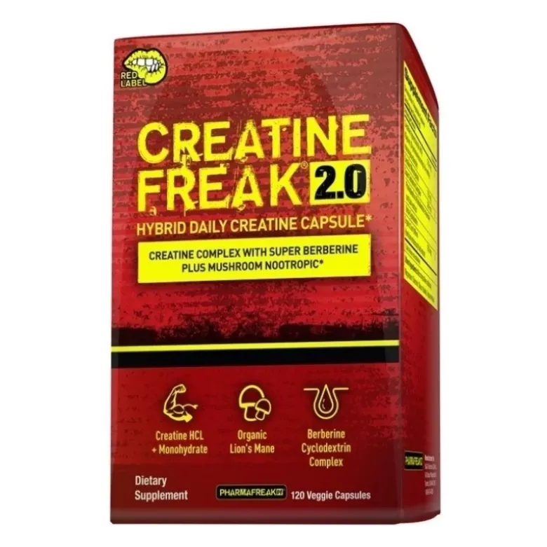 FREAK PHARMA Creatine Freak 2.0 120 veg caps.