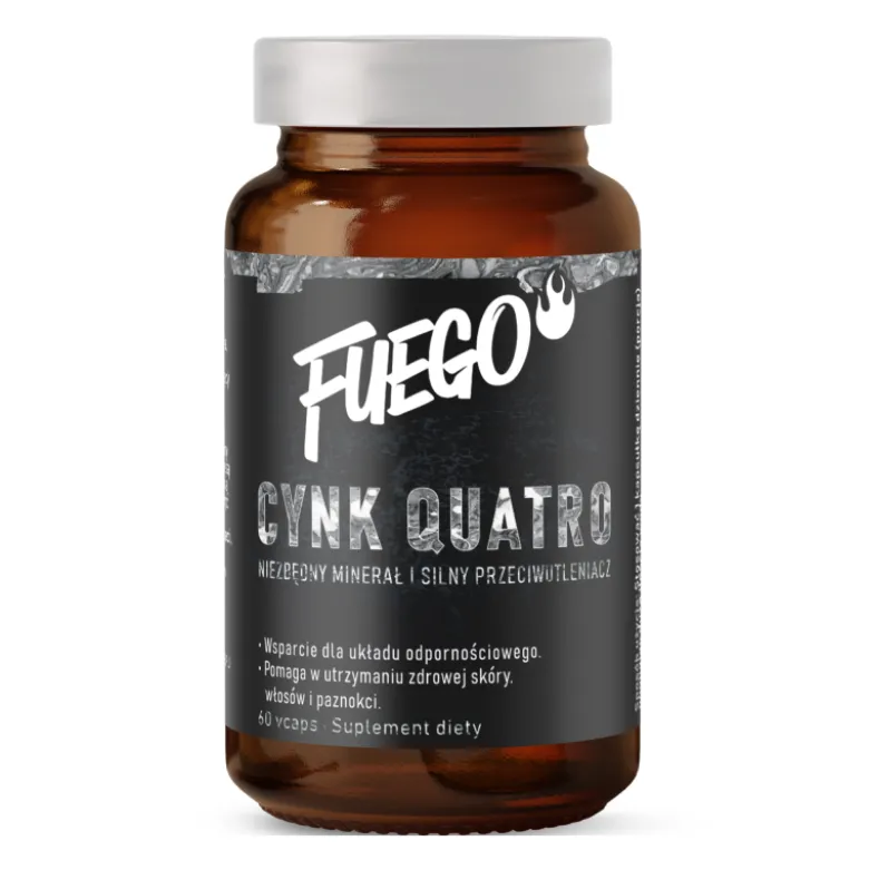 FUEGO Cynk Quatro 60 veg caps.