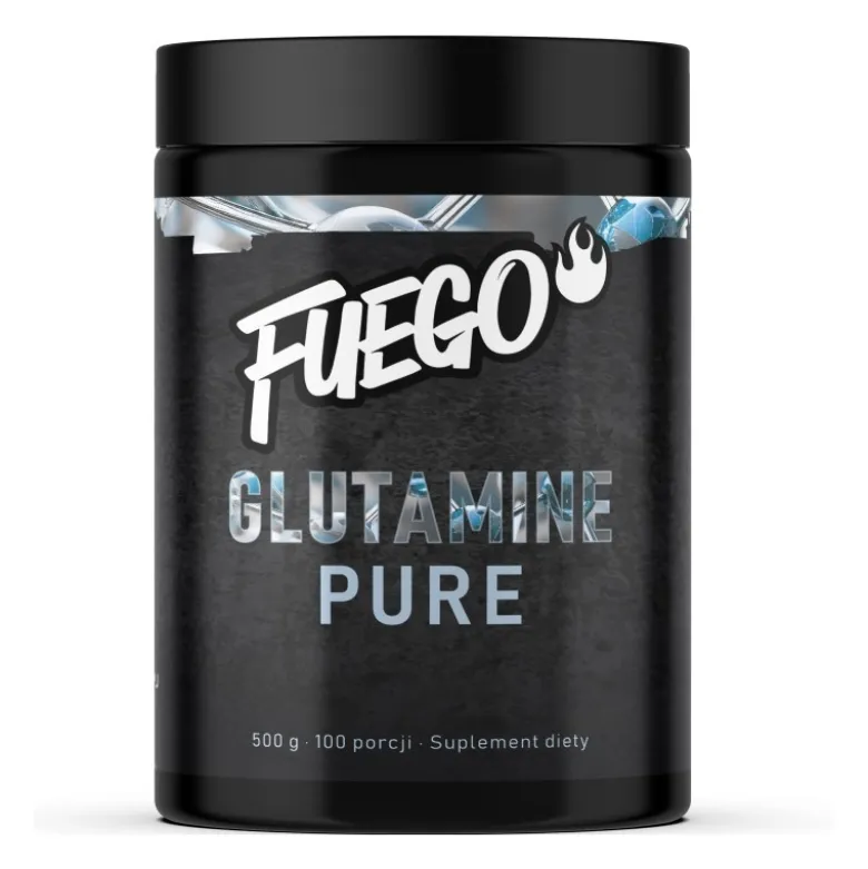 FUEGO L-Glutamine 500 g + Astragin Pure