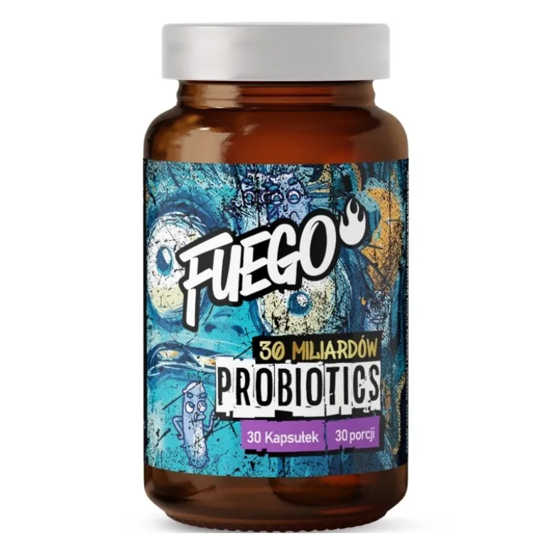 FUEGO Probiotic 30 mld 30 veg caps.