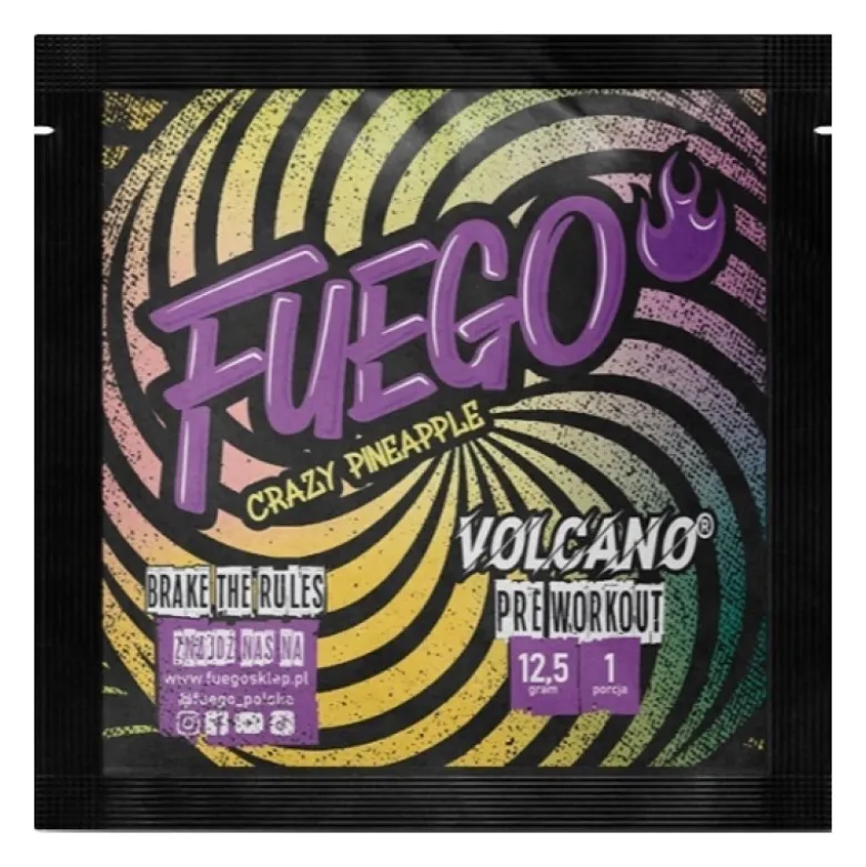 FUEGO Volcano Pre Workout 12,5 g saszetka