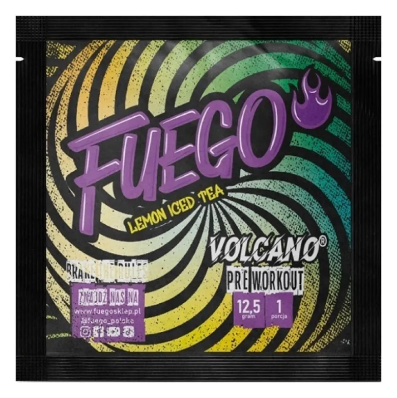 FUEGO Volcano Pre Workout 12,5 g saszetka