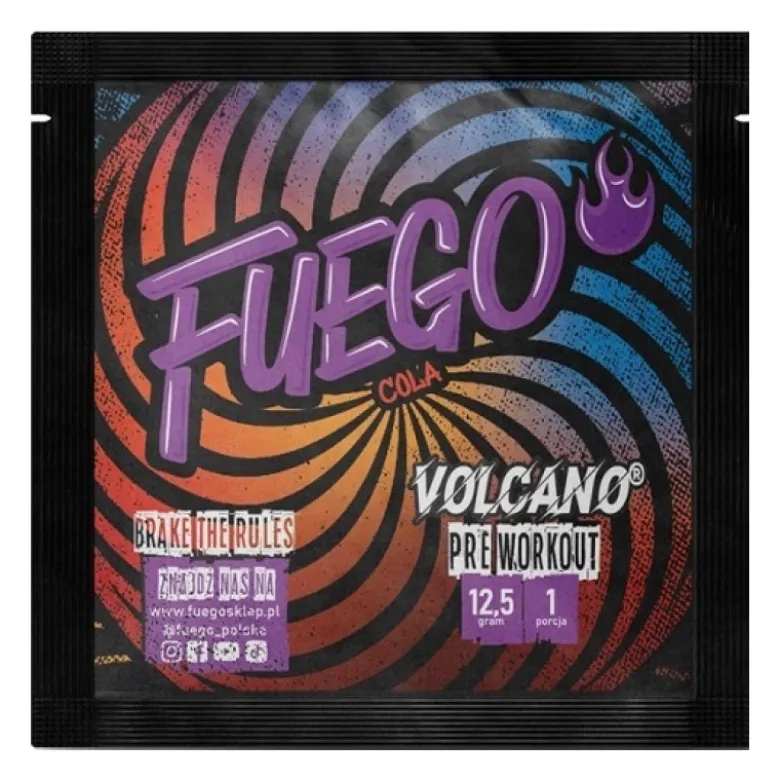 FUEGO Volcano Pre Workout 12,5 g saszetka