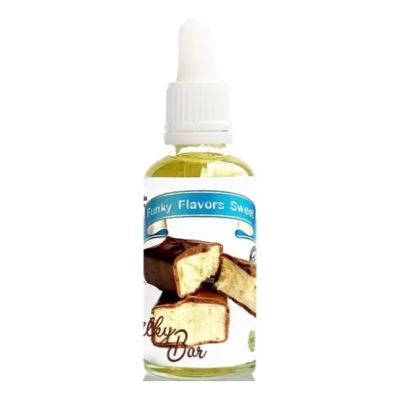 FUNKY FLAFORS Aromat Słodzony 50 ml Milky Bar / Mleczny Batonik