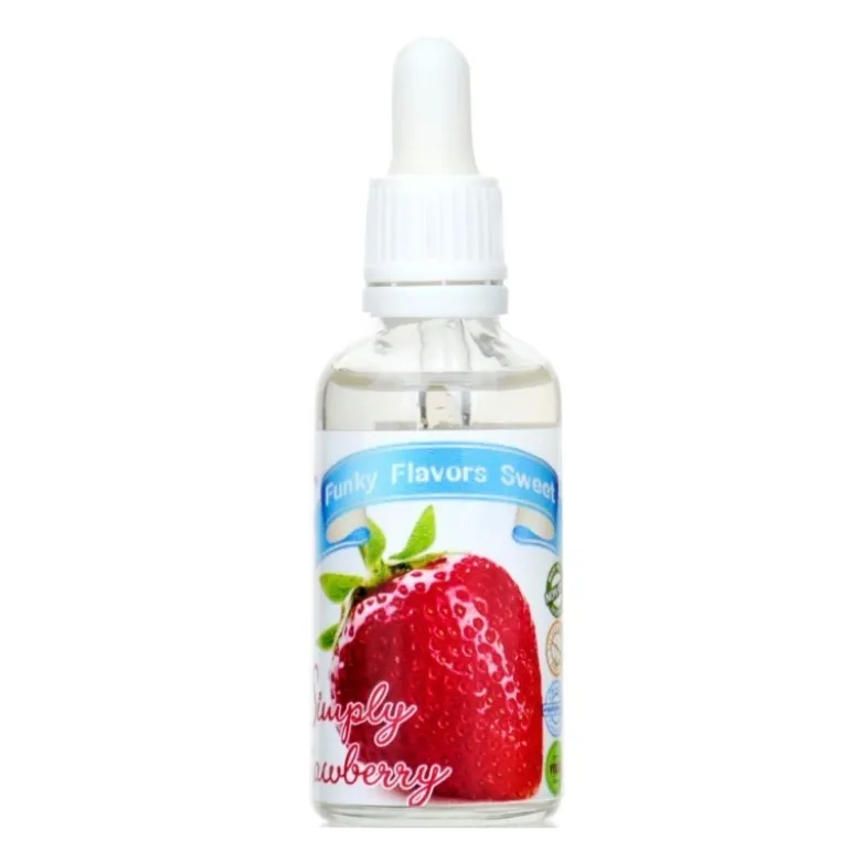 FUNKY FLAVORS Aromat Słodzony 50 ml Simply Strawberry