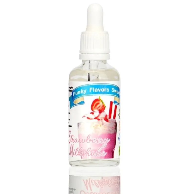 FUNKY FLAVORS Aromat Słodzony 50 ml Strawberry Milkshake
