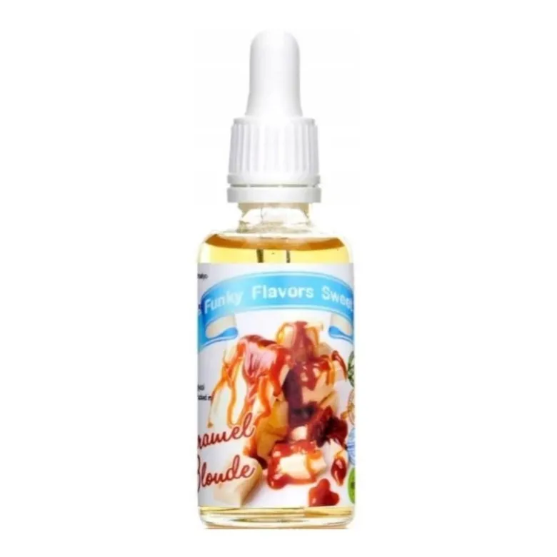 FUNKY FLAVORS Aromat Słodzony 50 ml White Chocolate & Salted Caramel