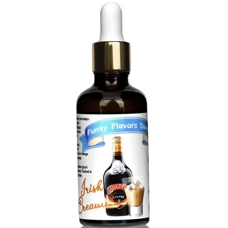 FUNKY FLAVORS Aromat Słodzony 50 ml Irish Cream / Karmel, Herbatnik & Czekolada
