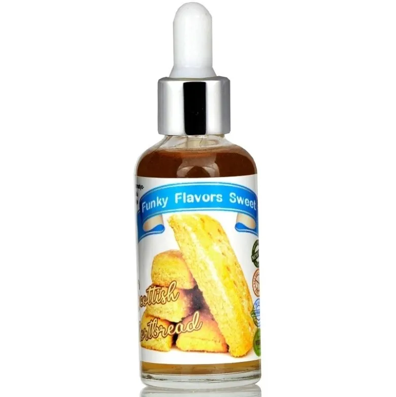 FUNKY FLAVORS Aromat Słodzony 50 ml Scottish Shortbread / Herbatnik Maślany