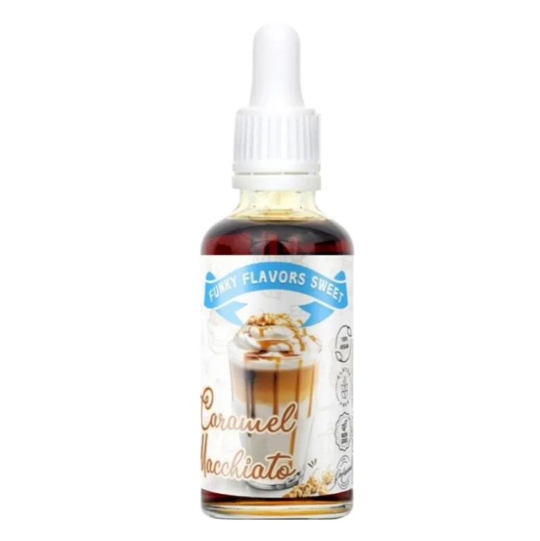 FUNKY FLAVORS Aromat Słodzony 50 ml Caramel Macchiato