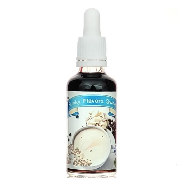 FUNKY FLAVORS Aromat Słodzony 50 ml Cafe Flat White