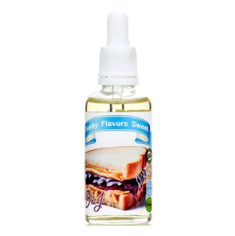 FUNKY FLAVORS Aromat Słodzony 50 ml Peanut Butter & Jelly