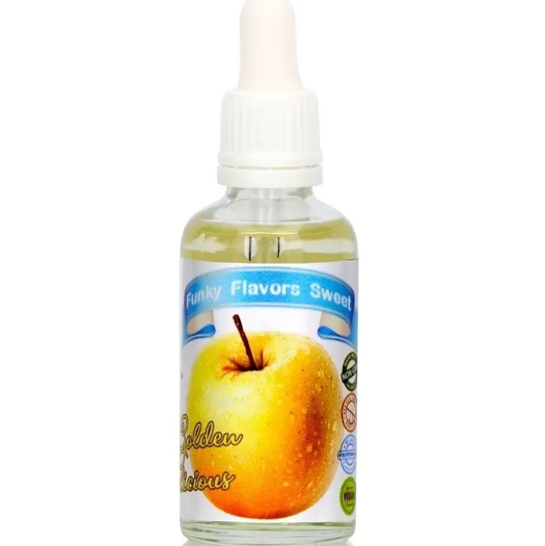 FUNKY FLAVORS Aromat Słodzony 50 ml Golden Delicious / Żółte Jabłuszko